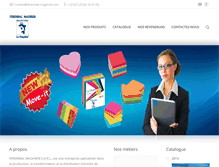 Tablet Screenshot of ferembal-maghreb.com